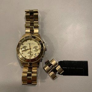 Marc By Marc Jacobs Gold Watch